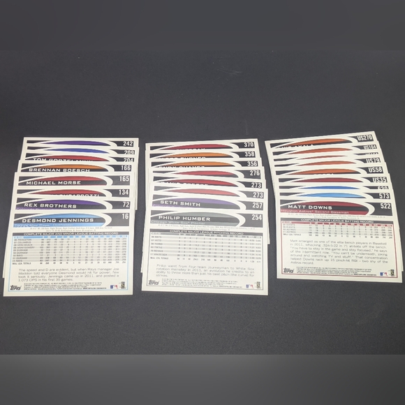 2012 Topps Gold Sparkle Baseball Card Collection Lot of 26 Parallel Insert Cards - Picture 5 of 10